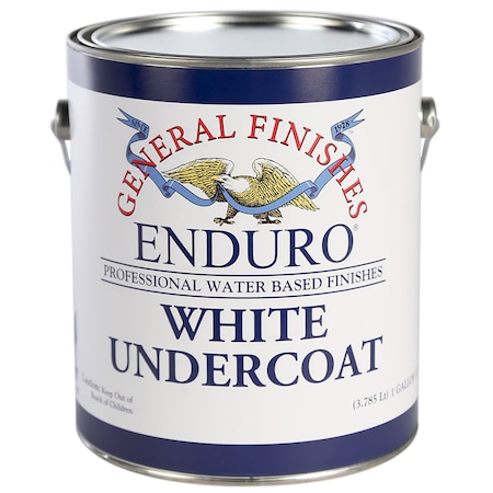 General Finishes 1 Gal White Enduro White Undercoat WaterBased Sanding Sealer Pigmented GW